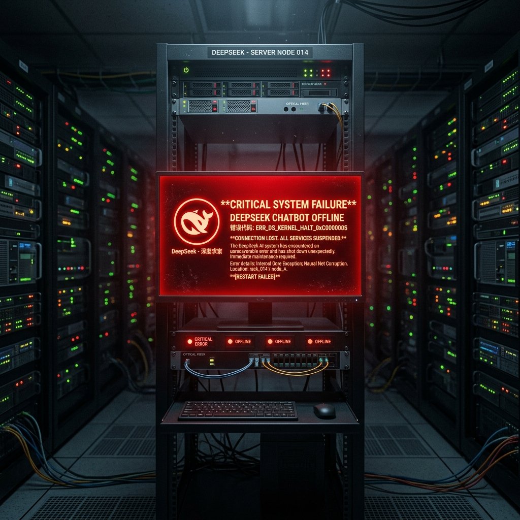 DeepSeek Tarihinin En Uzun Kesintisini Yaşadı: 7 Saat Boyunca Erişim Sağlanamadı