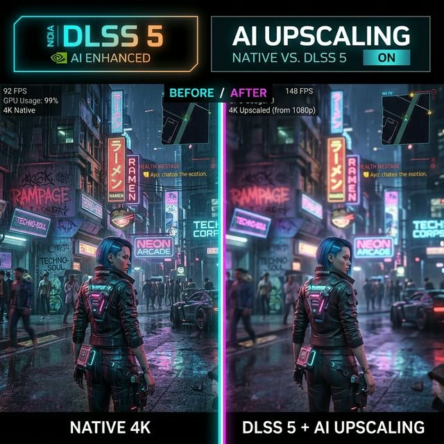 Nvidia GTC 2026: DLSS 5 Teknolojisi "Yapaylık" Tartışmalarını Beraberinde Getirdi