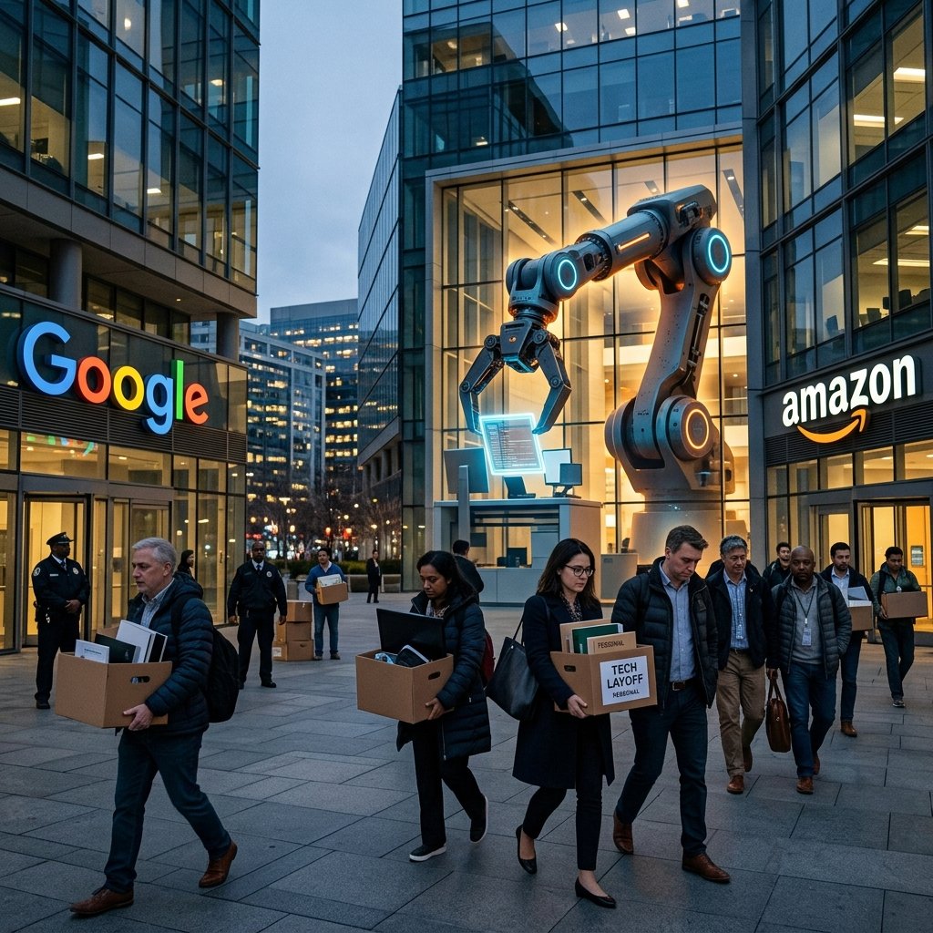 Yapay Zeka İşten Çıkarmaların Gerekçesi Oldu: Amazon ve Google Yeni Dalgayı Başlattı