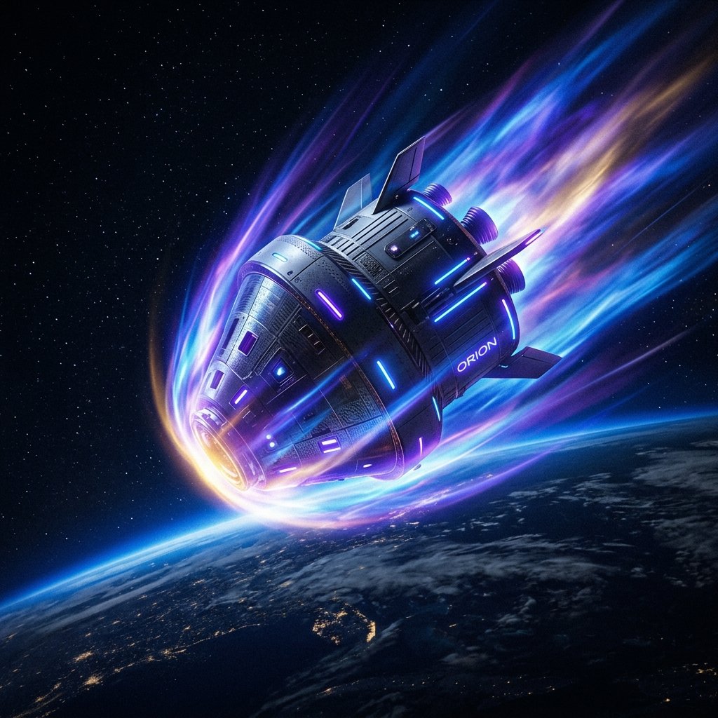 NASA'nın Artemis 2 Orion Uzay Aracı Dünya'ya Dönüşe Geçti