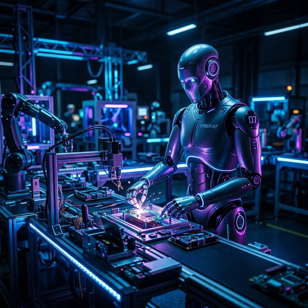 Figure AI'ın İnsansı Robotu Fabrikada Aralıksız Mesaiye Başladı
