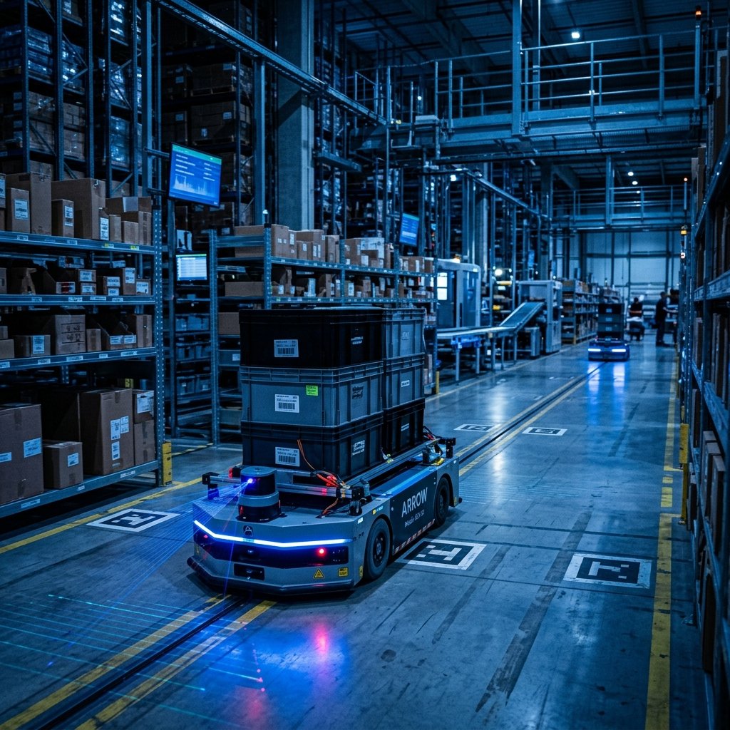 ABB ve FANUC, Otonom Depo Robotları İçin Yapay Zeka Görüş Sistemi Standardı Yayınladı