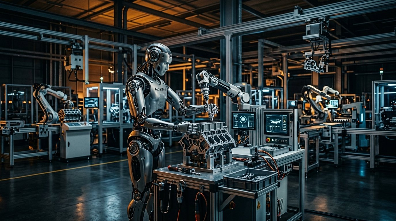Boston Dynamics ve Toyota'dan Atlas Gen 3: Otonom Parça Montajı