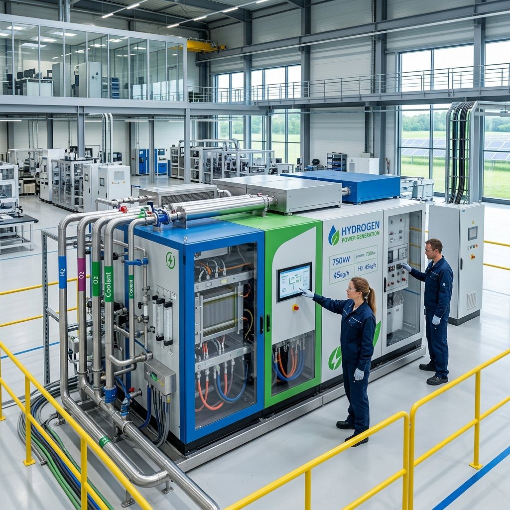 Honeywell ve Mitsubishi, Hidrojen Yakıtlı Otonom Fabrika Jeneratör Sistemini Tanıttı