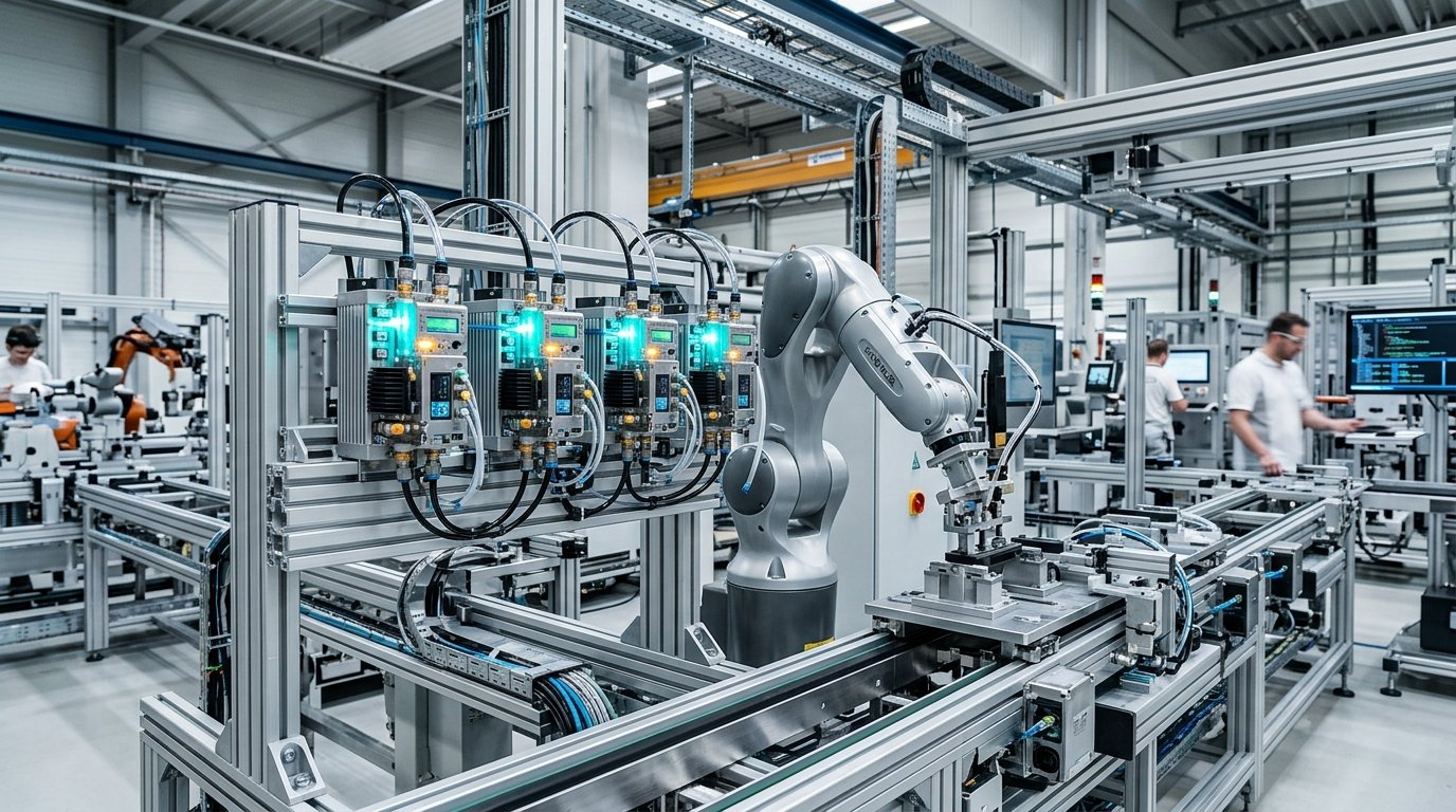Siemens ve Festo'dan Akıllı Pnömatik Devrimi: Fabrikalarda %42 Tasarruf