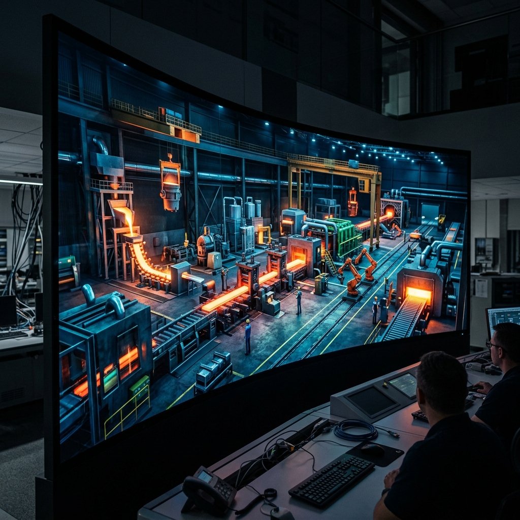 Siemens ve NVIDIA, Omniverse Tabanlı Dünyanın İlk Tam Otonom Çelik Fabrikasını Açtı
